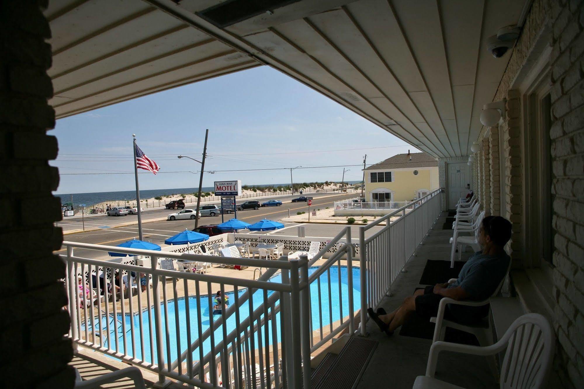Luna Mar Motel Seaside Park Exterior photo